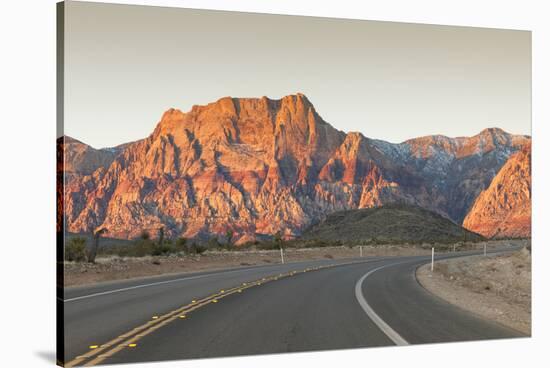 Red Rock Canyon Outside Las Vegas, Nevada, USA-Michael DeFreitas-Stretched Canvas