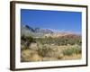 Red Rock Canyon, Spring Mountains, 15 Miles West of Las Vegas in the Mojave Desert, Nevada, USA-Fraser Hall-Framed Photographic Print