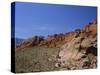 Red Rock Canyon, Spring Mountains, Mojave Desert, Near Las Vegas, Nevada, USA-Fraser Hall-Stretched Canvas