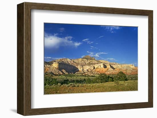 Red Rock Country Landscape around Ghost Ranch and Abiquiu, New Mexico-Buddy Mays-Framed Photographic Print