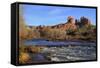 Red Rock Crossing, Sedona, Arizona, United States of America, North America-Richard Cummins-Framed Stretched Canvas