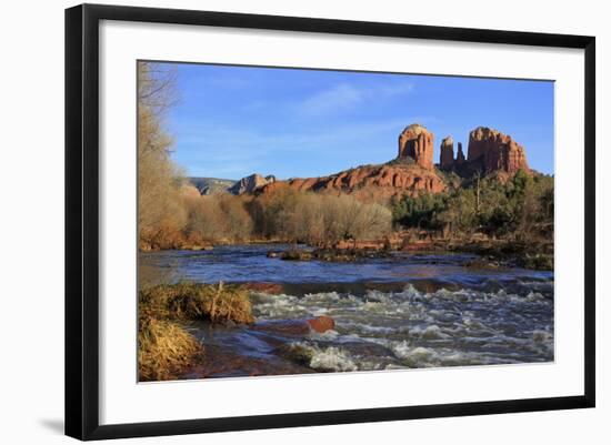 Red Rock Crossing, Sedona, Arizona, United States of America, North America-Richard Cummins-Framed Photographic Print
