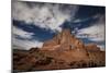 Red Rock Formation Illuminatd by Moonlight in Arches National Park, Utah-null-Mounted Photographic Print