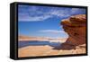 Red Rock Formations, Lake Powell, Page, Arizona, United States of America, North America-Neale Clark-Framed Stretched Canvas