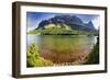 Red Rock Lake Panorama-Dean Fikar-Framed Photographic Print