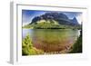 Red Rock Lake Panorama-Dean Fikar-Framed Photographic Print