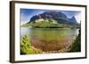 Red Rock Lake Panorama-Dean Fikar-Framed Photographic Print