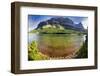 Red Rock Lake Panorama-Dean Fikar-Framed Photographic Print