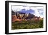 Red Rock Mountains I-Alan Hausenflock-Framed Photographic Print
