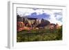 Red Rock Mountains I-Alan Hausenflock-Framed Photographic Print