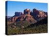 Red Rock Mountains near Red Rock Crossing-Terry Eggers-Stretched Canvas