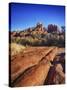 Red Rock Mountains near Red Rock Crossing-Terry Eggers-Stretched Canvas