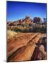 Red Rock Mountains near Red Rock Crossing-Terry Eggers-Mounted Photographic Print