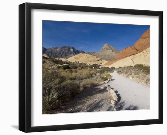 Red Rock National Conservation Area, Las Vegas, Nevada, United States of America, North America-Ethel Davies-Framed Photographic Print