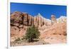 Red rock sandstone formations on the Grand Parade Trail, Kodachrome Basin State Park, Utah, United -Michael Nolan-Framed Photographic Print