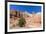 Red rock sandstone formations on the Grand Parade Trail, Kodachrome Basin State Park, Utah, United -Michael Nolan-Framed Photographic Print