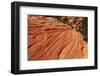 Red Rock Wave-digital94086-Framed Photographic Print