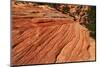 Red Rock Wave-digital94086-Mounted Photographic Print