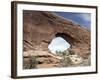 Red Rock "Window" at Arches National Park, Moab, Utah-Carol Highsmith-Framed Photo