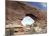 Red Rock "Window" at Arches National Park, Moab, Utah-Carol Highsmith-Mounted Photo