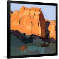 Red Rock-Anne Becker-Framed Art Print