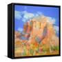 Red Rock-Vahe Yeremyan-Framed Stretched Canvas