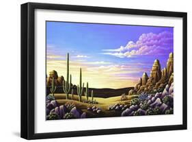 Red Rocks 11-Andy Russell-Framed Art Print