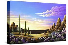 Red Rocks 11-Andy Russell-Stretched Canvas