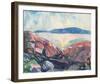 Red Rocks, 1915-Edvard Munch-Framed Giclee Print