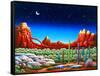 Red Rocks 5-Andy Russell-Framed Stretched Canvas