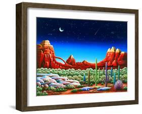 Red Rocks 5-Andy Russell-Framed Art Print