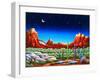 Red Rocks 5-Andy Russell-Framed Art Print