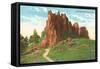 Red Rocks, Boulder, Colorado-null-Framed Stretched Canvas