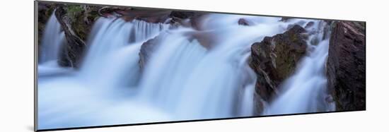 Red Rocks Falls Glacier N P-Steve Gadomski-Mounted Photographic Print