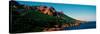 Red Rocks in the Late Afternoon Summer Light at Coast, Esterel Massif, French Riviera-null-Stretched Canvas