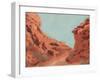 Red Rocks View II-Jacob Green-Framed Art Print