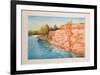 Red Rocks-Harvey Kidder-Framed Limited Edition