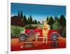 Red Rolls Royce, 1992-Anthony Southcombe-Framed Giclee Print