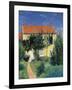 Red Roof-Federico Zandomeneghi-Framed Giclee Print