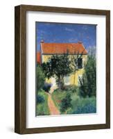 Red Roof-Federico Zandomeneghi-Framed Giclee Print