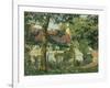 Red-Roofed Cottage, c.1909-1910-Spencer Frederick Gore-Framed Giclee Print