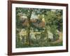 Red-Roofed Cottage, c.1909-1910-Spencer Frederick Gore-Framed Giclee Print