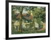 Red-Roofed Cottage, c.1909-1910-Spencer Frederick Gore-Framed Giclee Print