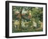 Red-Roofed Cottage, c.1909-1910-Spencer Frederick Gore-Framed Giclee Print