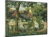 Red-Roofed Cottage, c.1909-1910-Spencer Frederick Gore-Mounted Giclee Print
