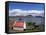 Red Roofed Cottage, Loch Torridon, Wester Ross, Highlands, Scotland, United Kingdom-Neale Clarke-Framed Stretched Canvas
