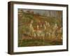 Red Roofs, a Village Corner, Winter, 1877-Camille Pissarro-Framed Giclee Print