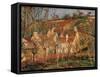 Red Roofs, Corner of a Village, Winter-Camille Pissarro-Framed Stretched Canvas