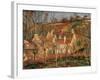 Red Roofs, Corner of a Village, Winter-Camille Pissarro-Framed Art Print