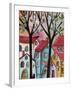 Red Roofs-Karla Gerard-Framed Giclee Print